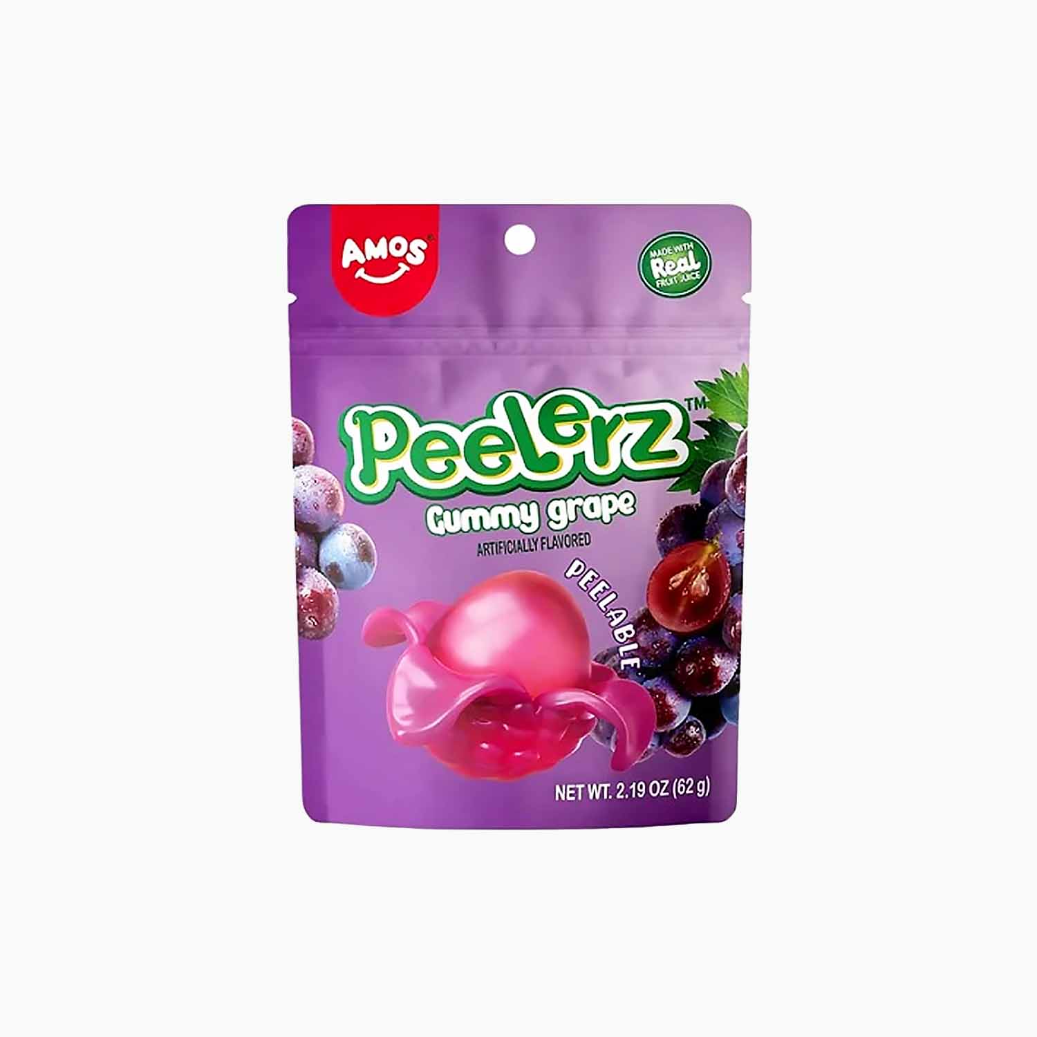 Amos Peelerz Gummy Grape 65 g