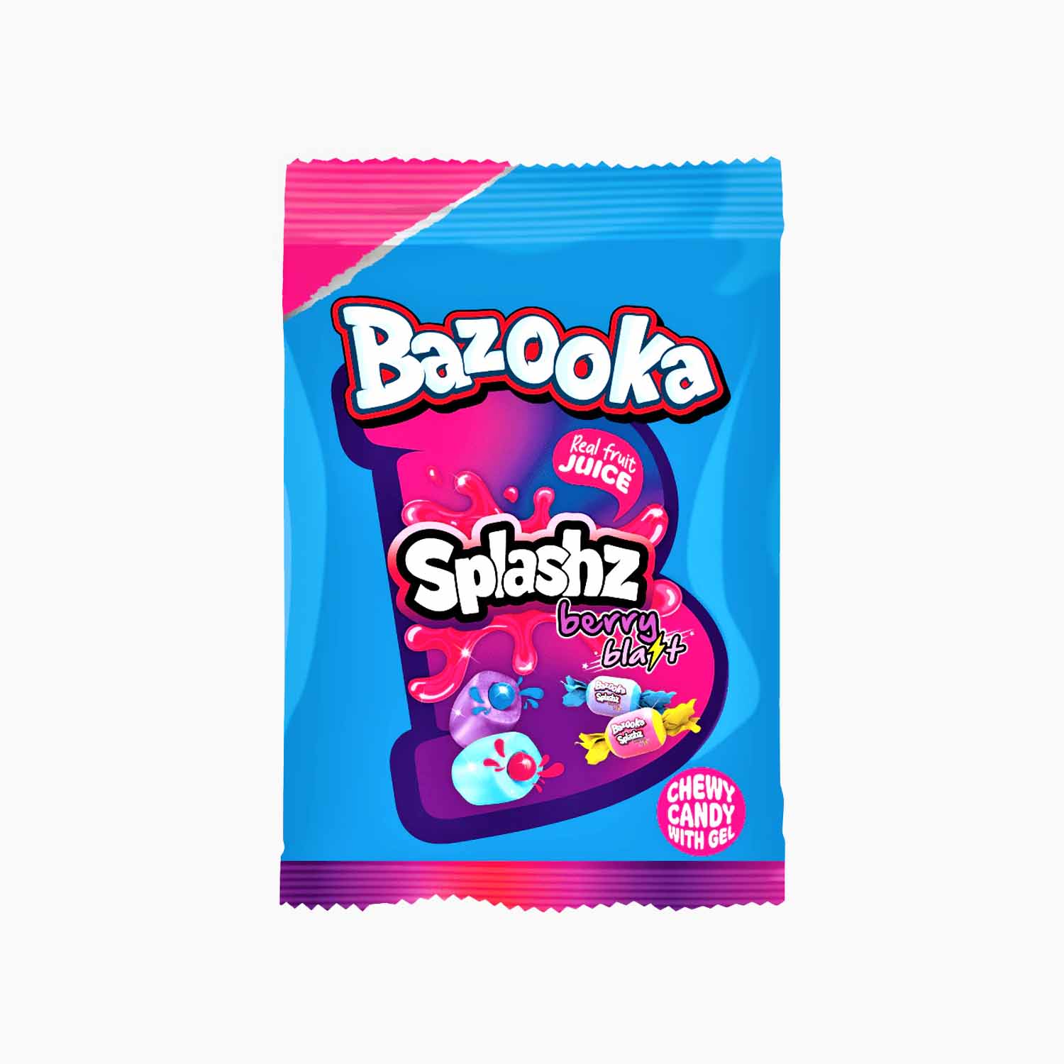 Bazooka Splashz Berry Blast