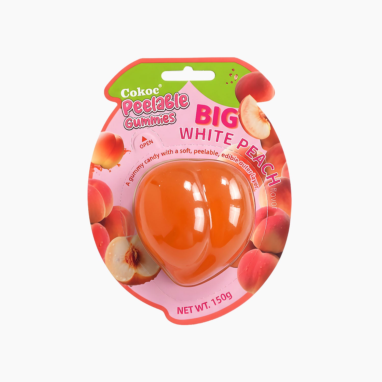 Cokoc Peeling Gummy Big White Peach
