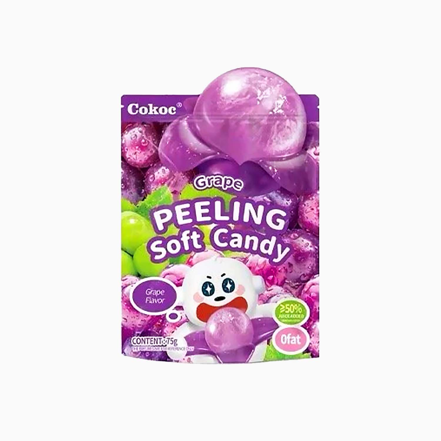 Cokoc Peeling Soft Candy Grape 75g
