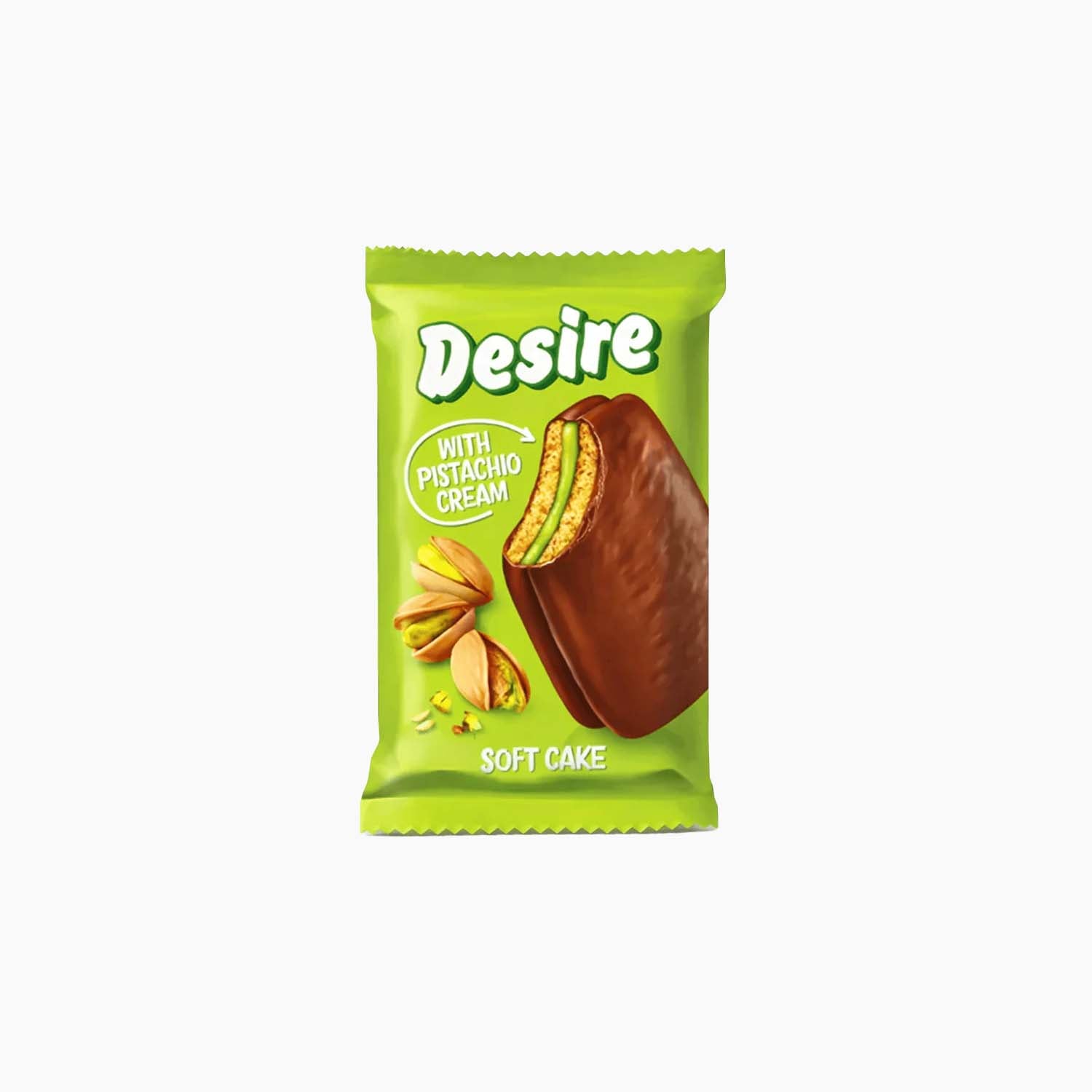 Desire Soft Cake with Pistachio Cream