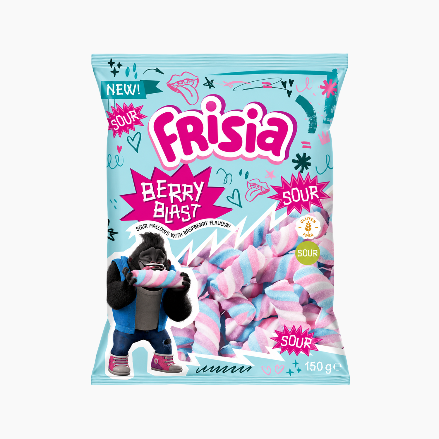 Frisia Berry Blast Marshmallows Sour