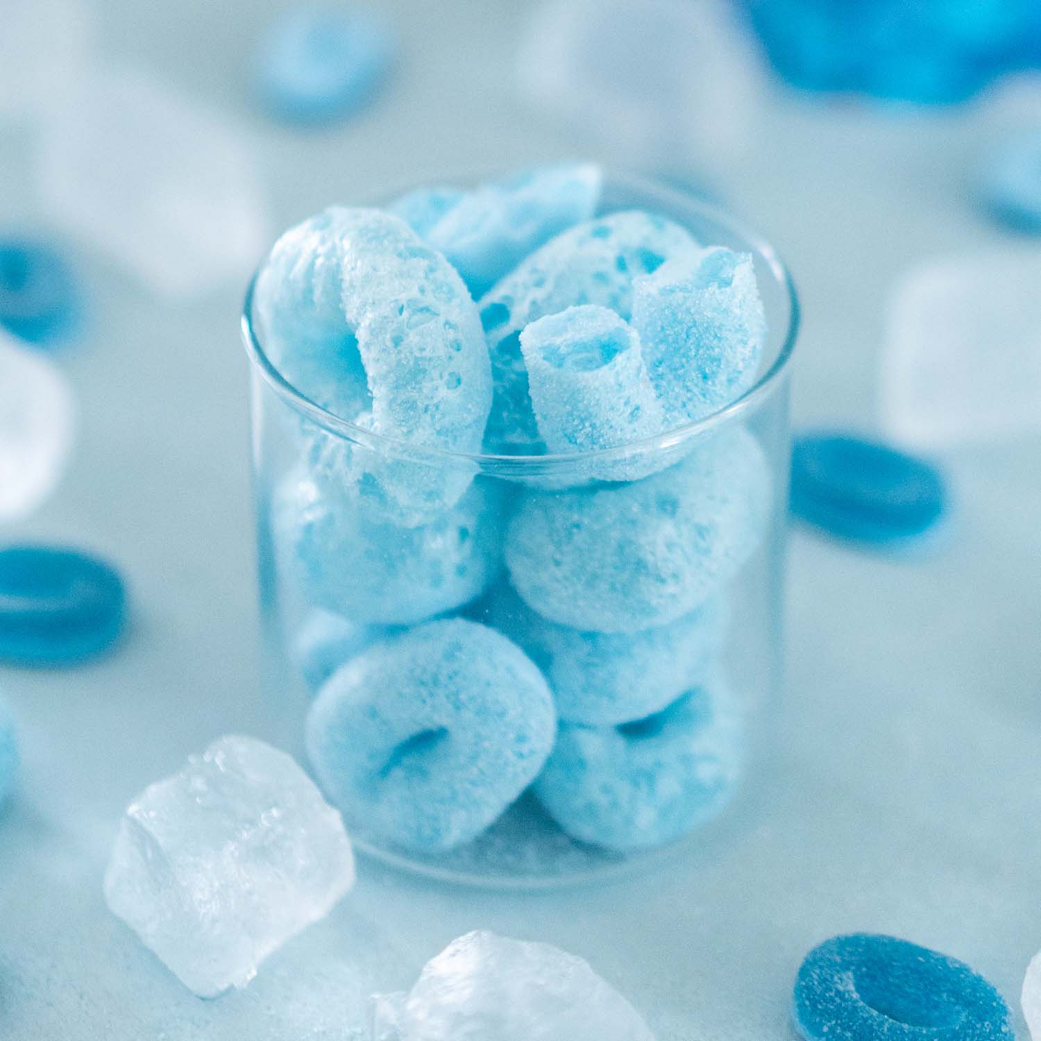 PEPELINI Gefriergetrocknete Loopops Blue Raspberry