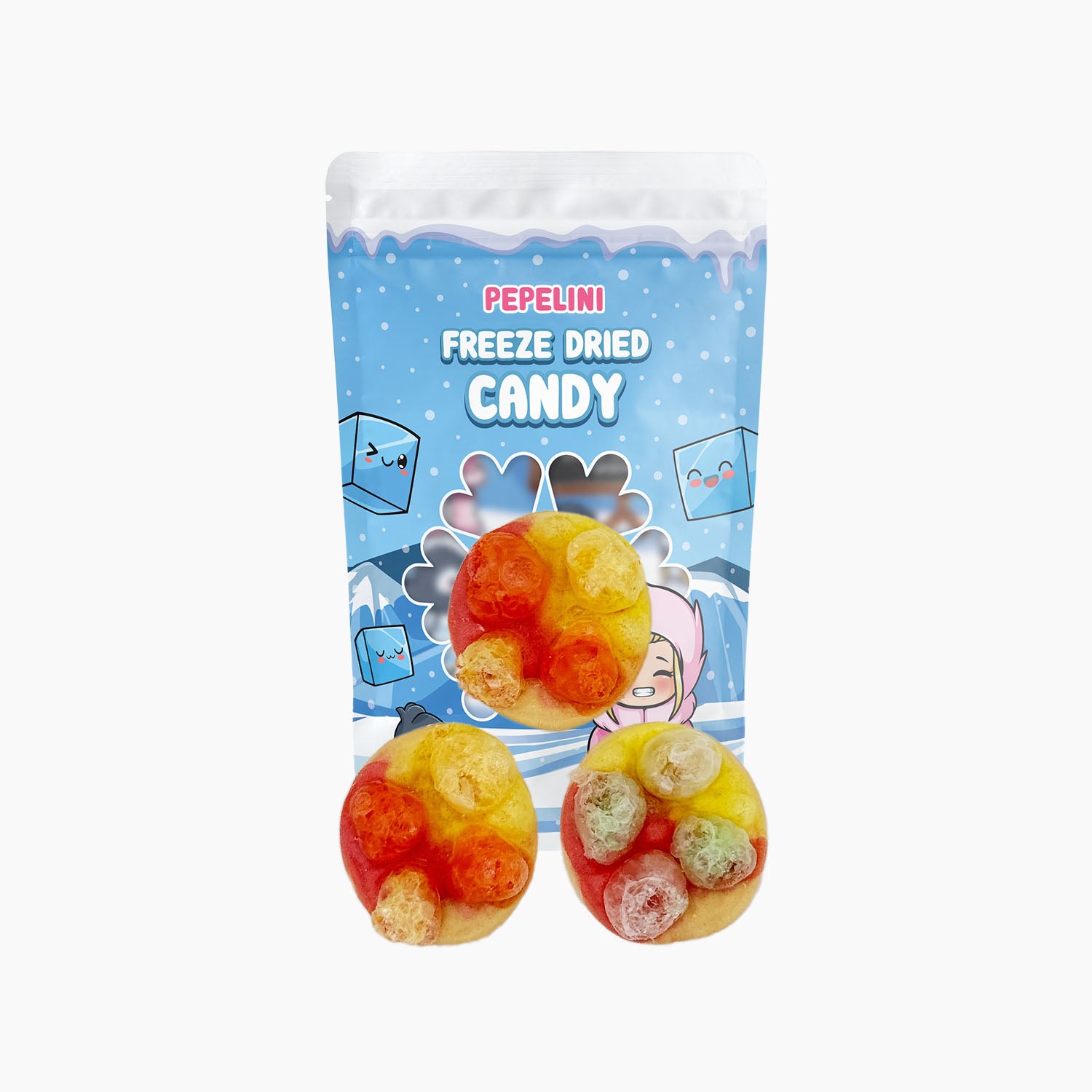 Gefriergetrocknete Mini Pizzen