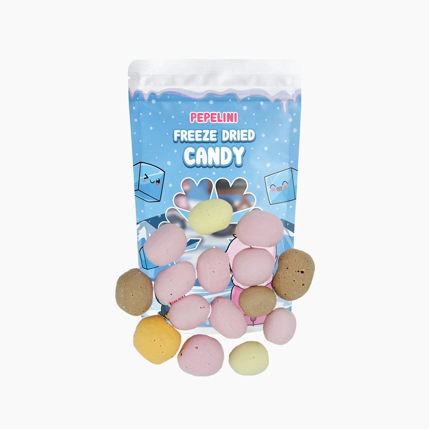 Gefriergetrocknete Saure Kaubonbons