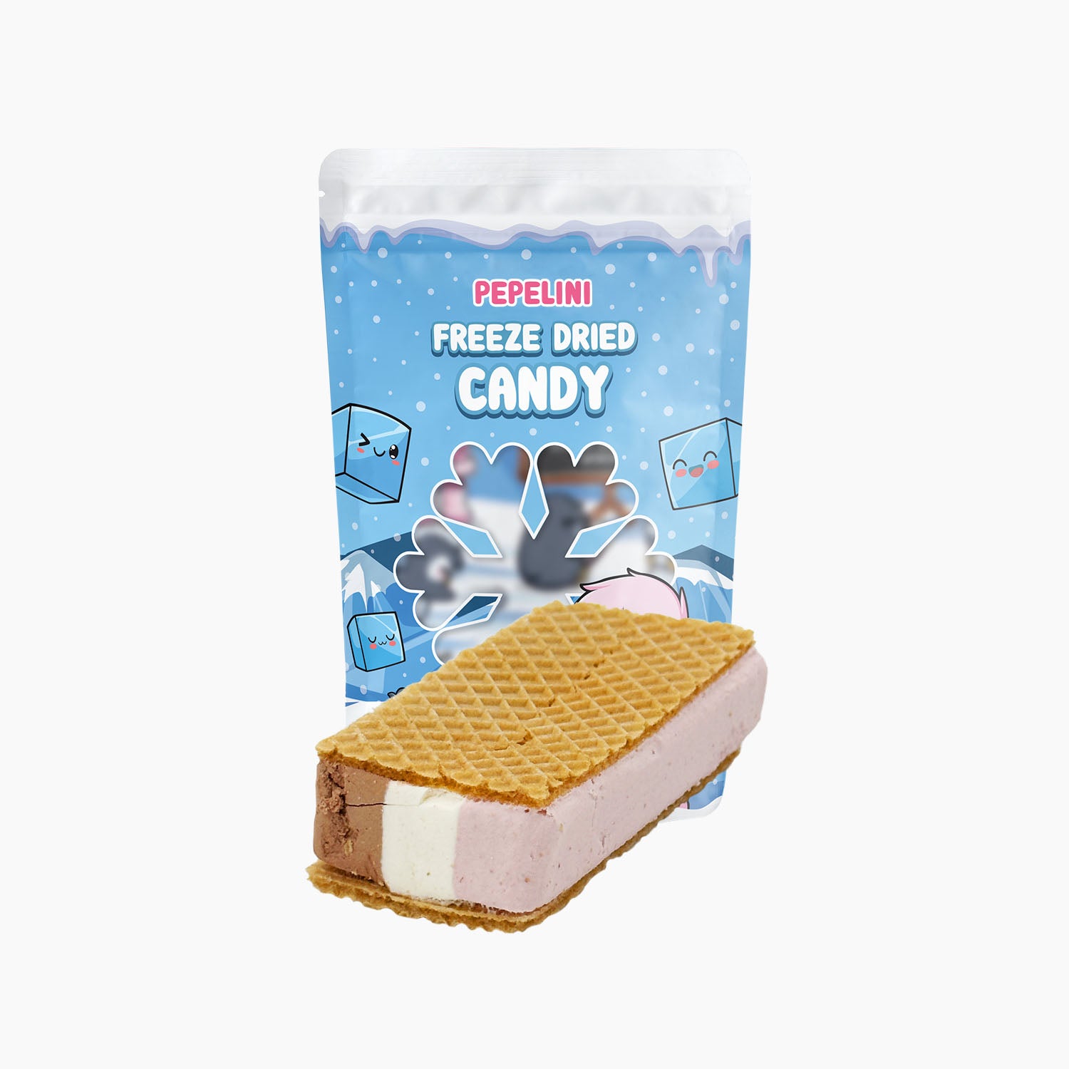 Gefriergetrocknetes Sandwich Eis