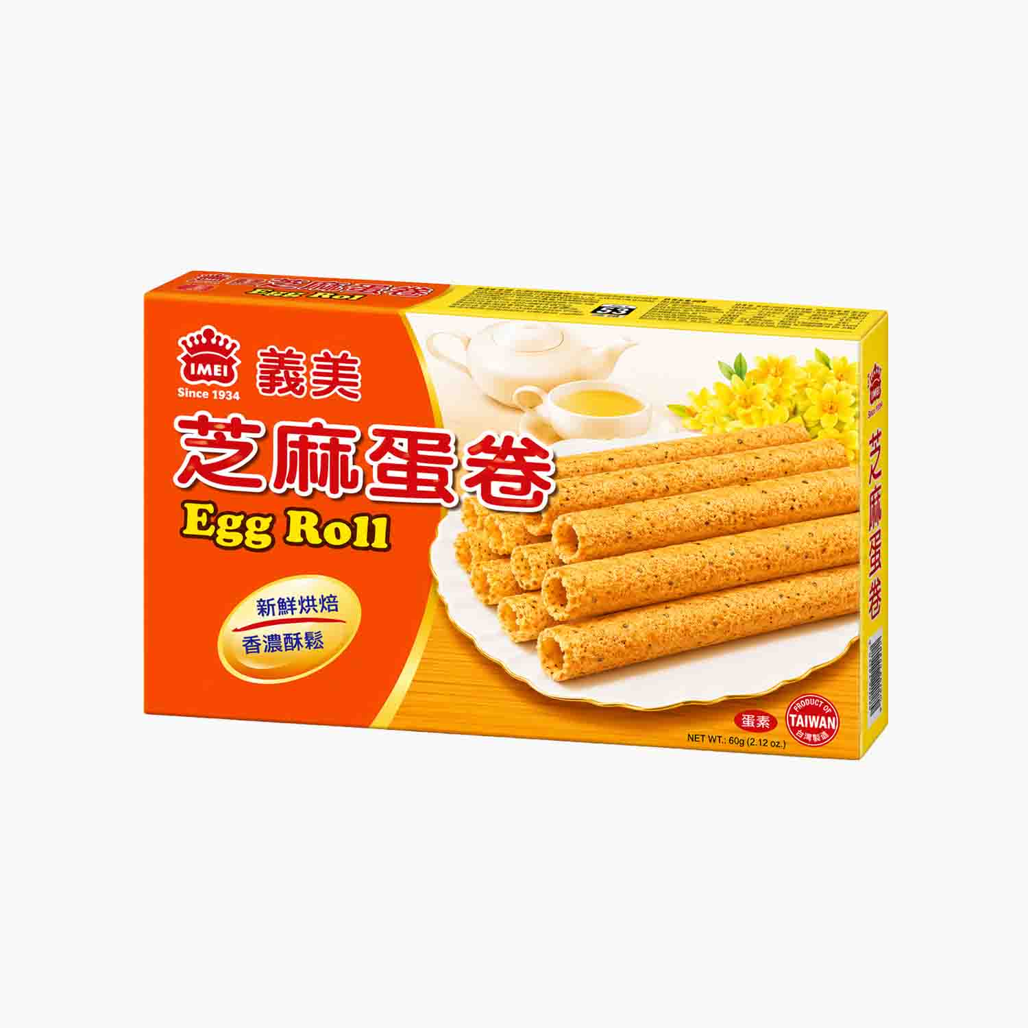 I Mei Sesame Egg Roll Cookies