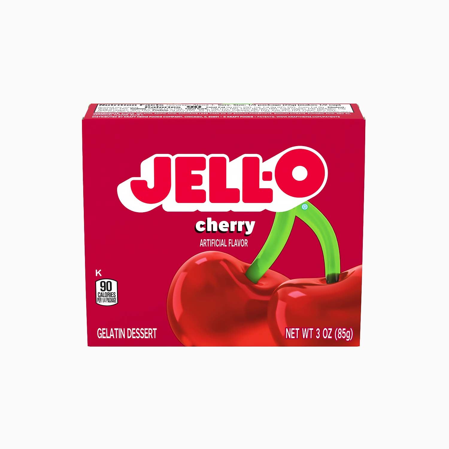 Jell-O Gelatin Dessert Wackelpudding Cherry