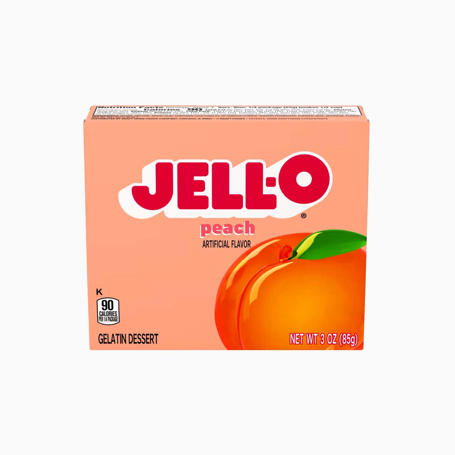 Jell-O Gelatin Dessert Wackelpudding Peach