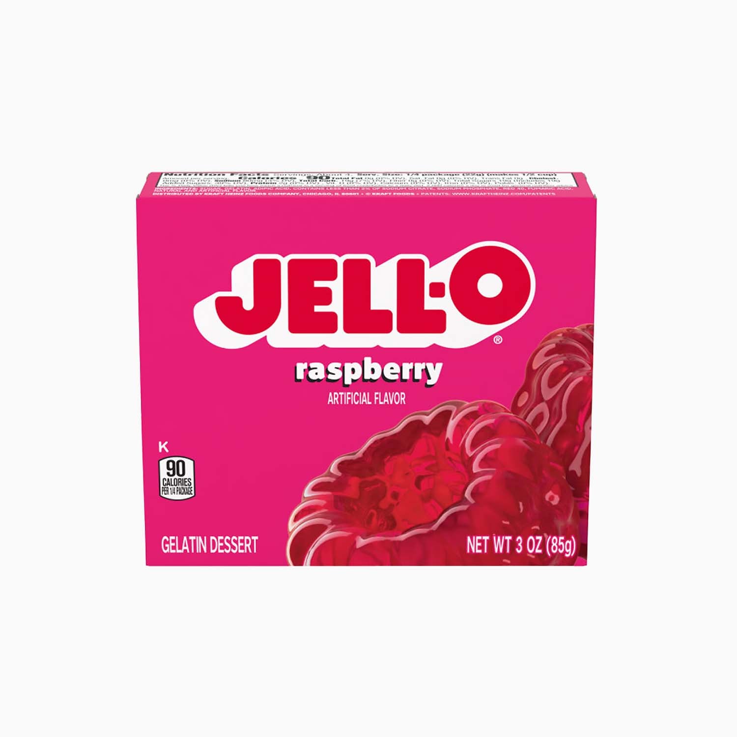 Jell-O Gelatin Dessert Wackelpudding Raspberry