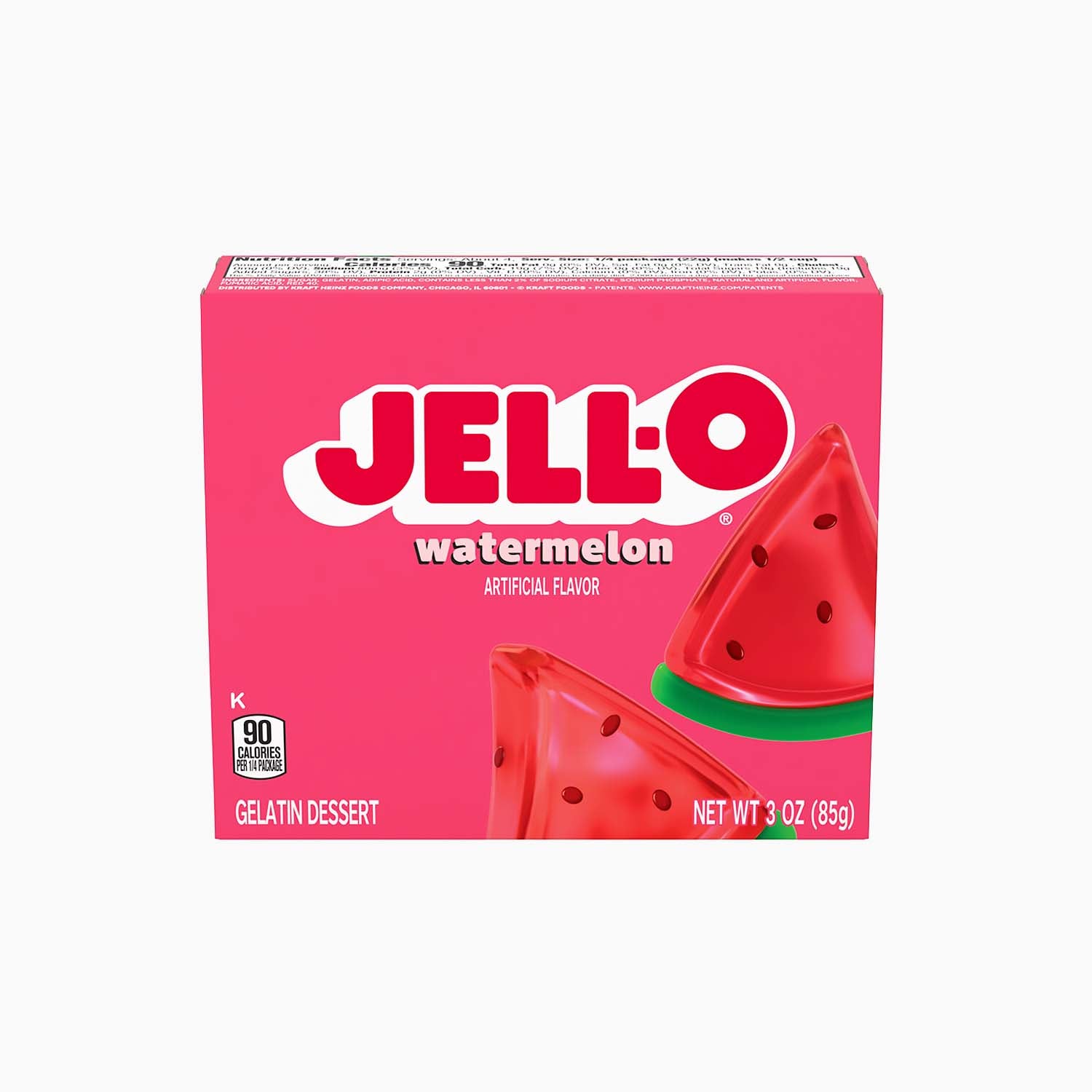 Jell-O Gelatin Dessert Wackelpudding Watermelon
