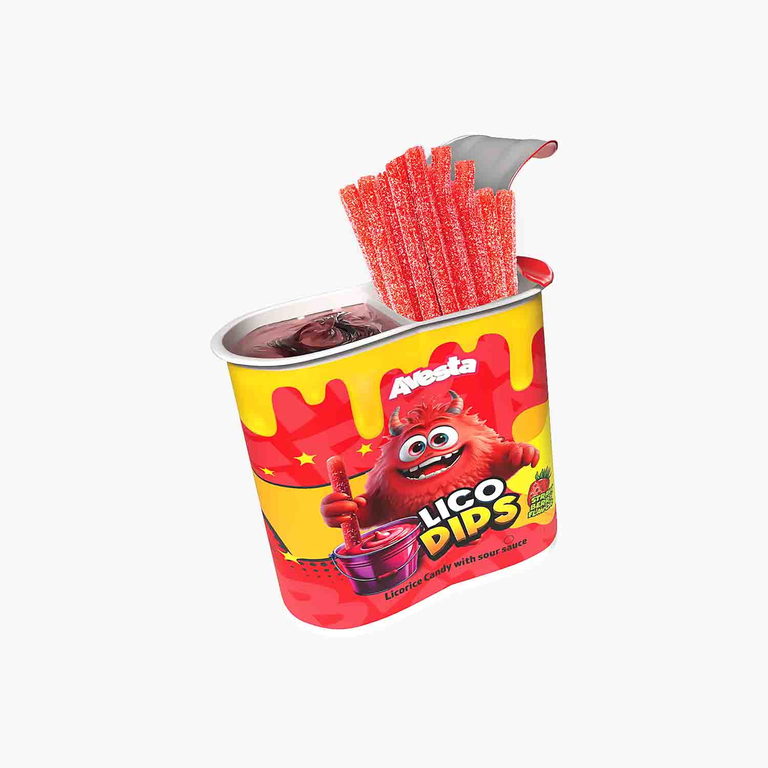 Avesta Lico Dips Strawberry