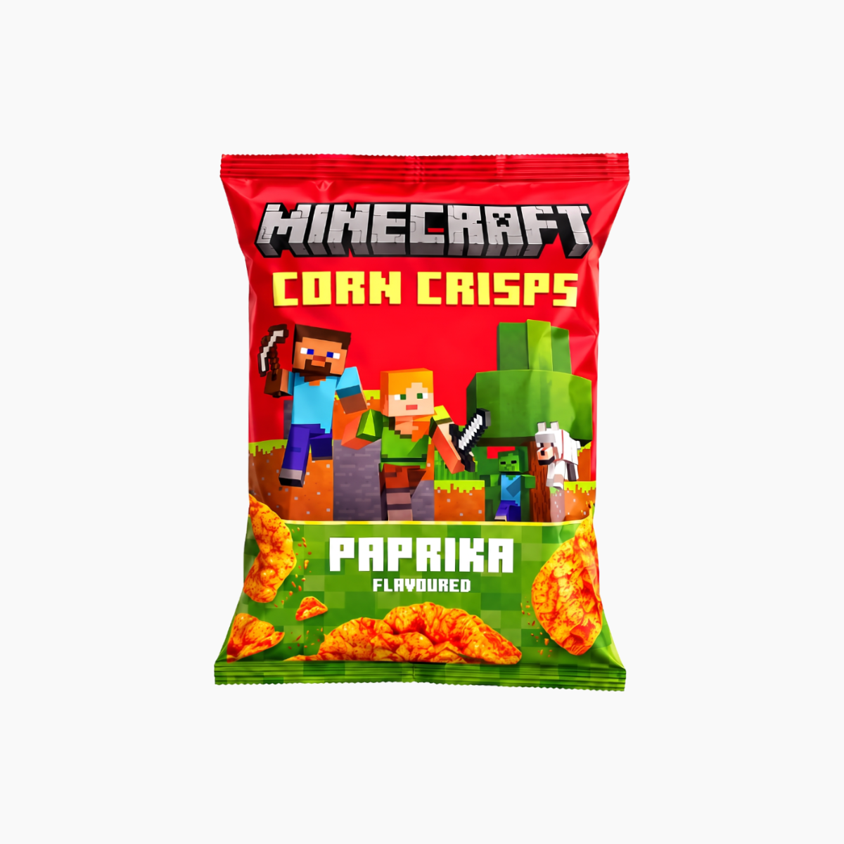 Minecraft Corn Crisps Paprika