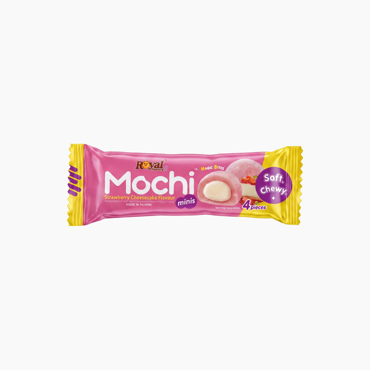 Mochi Minis Strawberry Cheesecake
