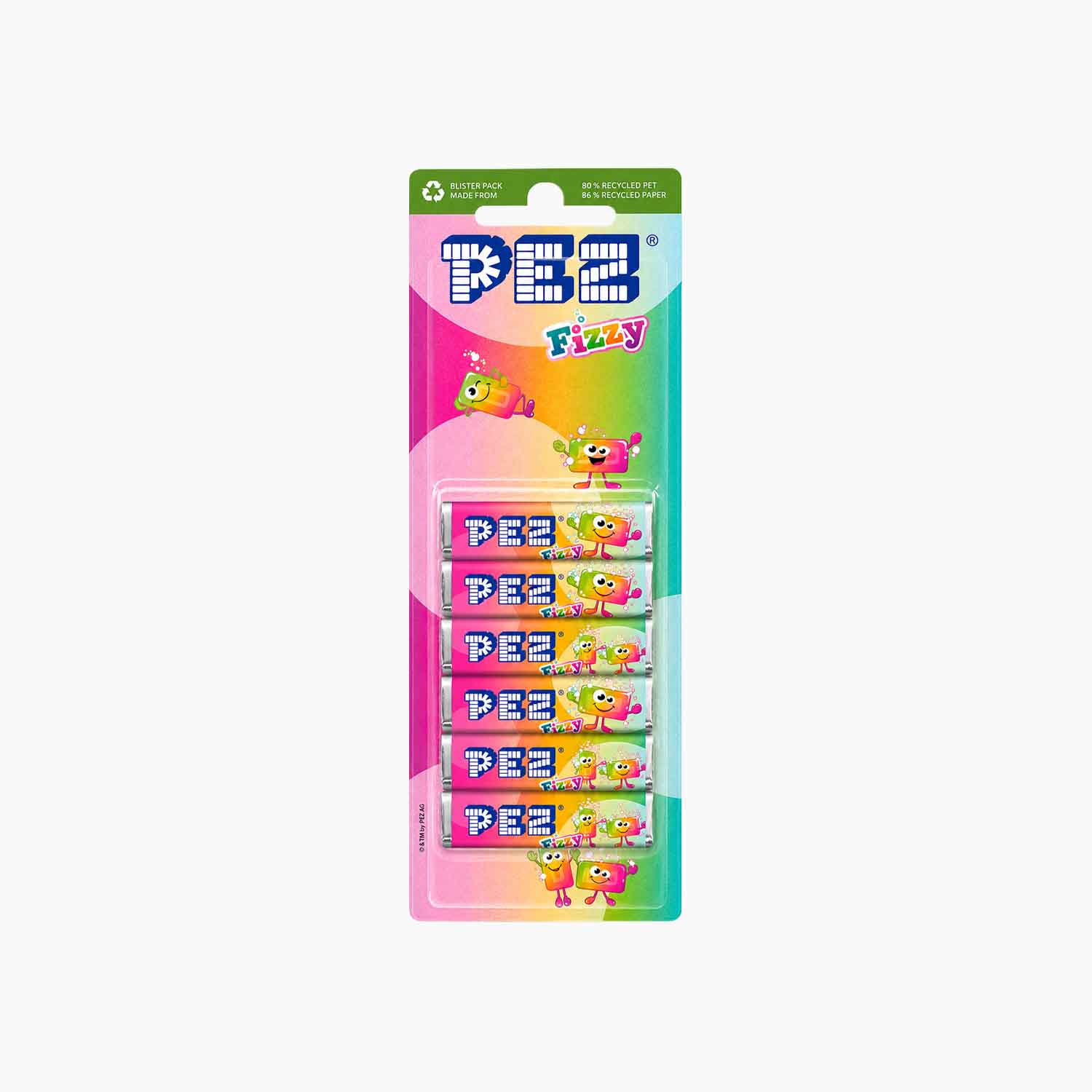 PEZ 6'er Pack - Fizzy
