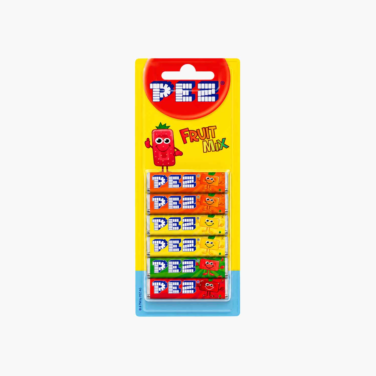 PEZ 6'er Pack - Fruit Mix