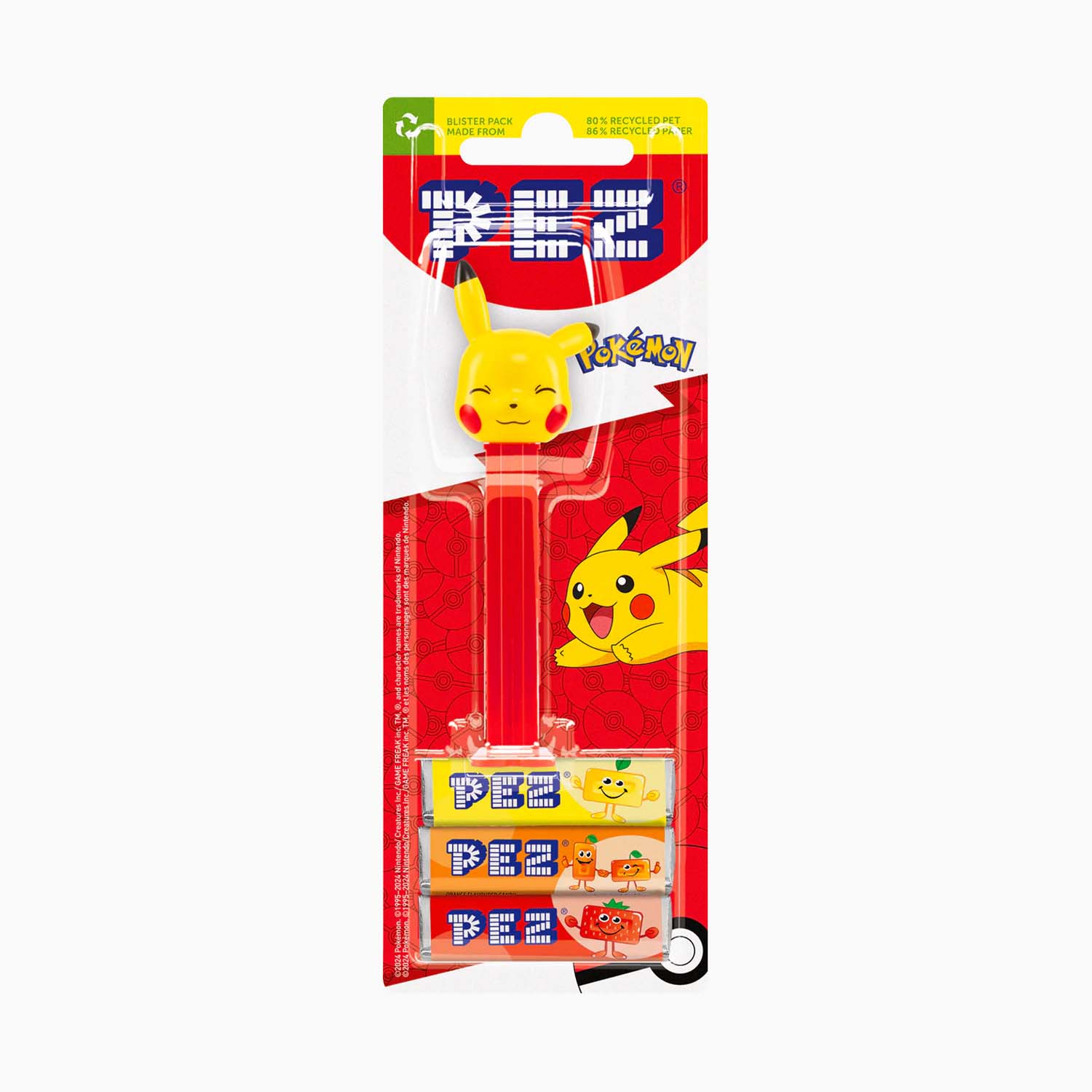 PEZ Spender Pokemon - Pikachu glücklich