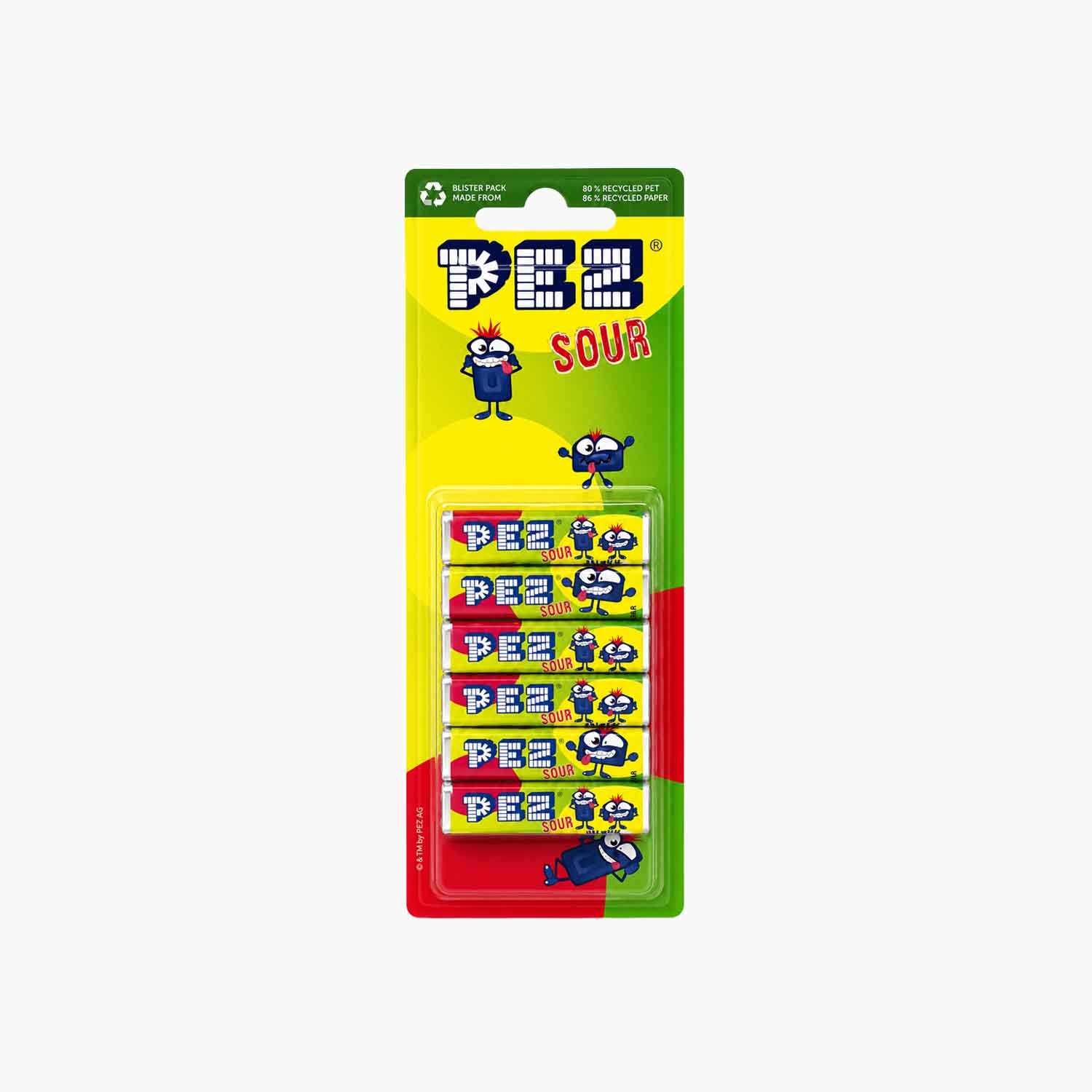 PEZ 6'er Pack - Sour