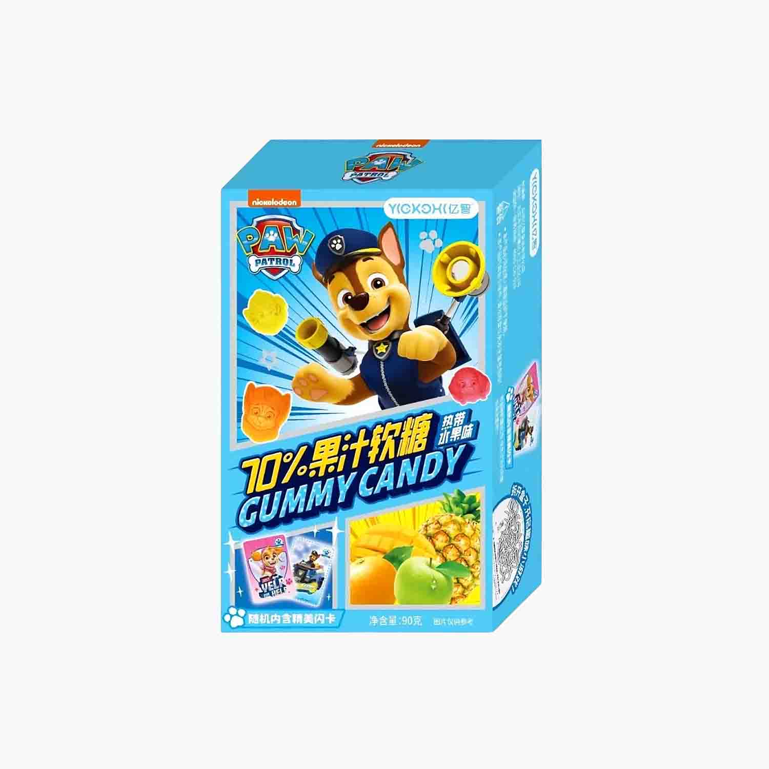 Yizhi Paw Patrol 70% Juice Gummies Tropical