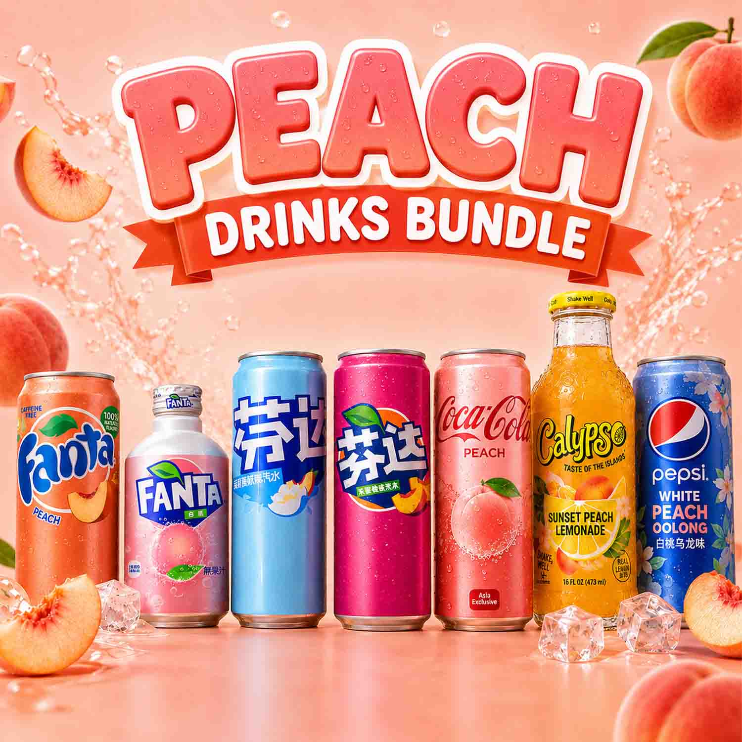 Peach Drinks Bundle
