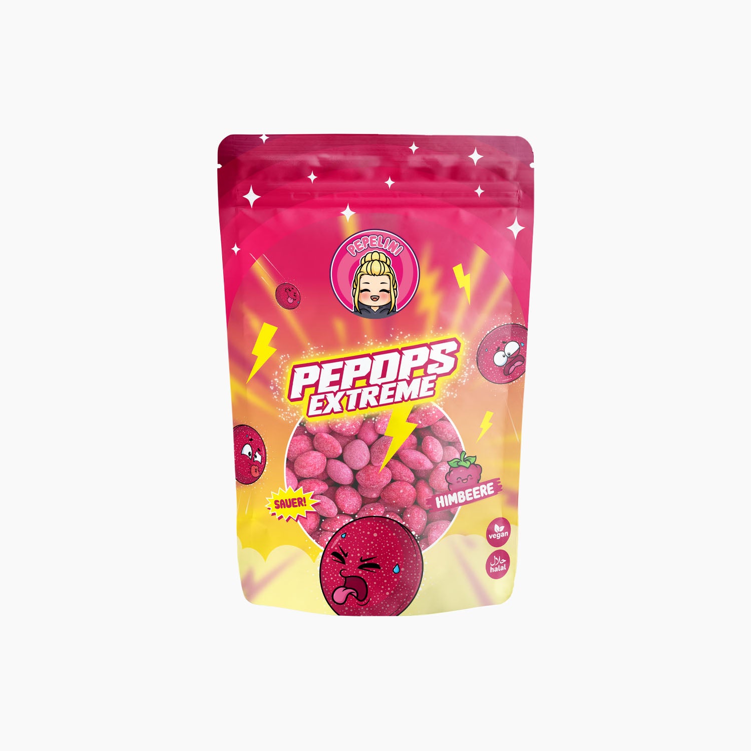 PEPELINI Pepops Extreme Himbeere