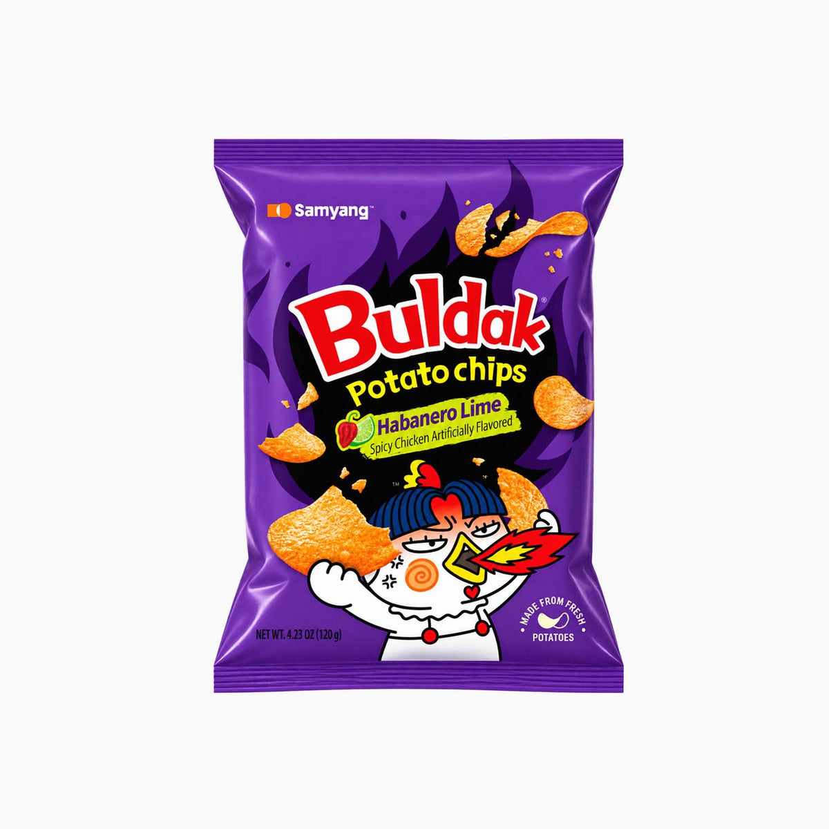 Samyang Buldak Potato Chips Chili & Lime