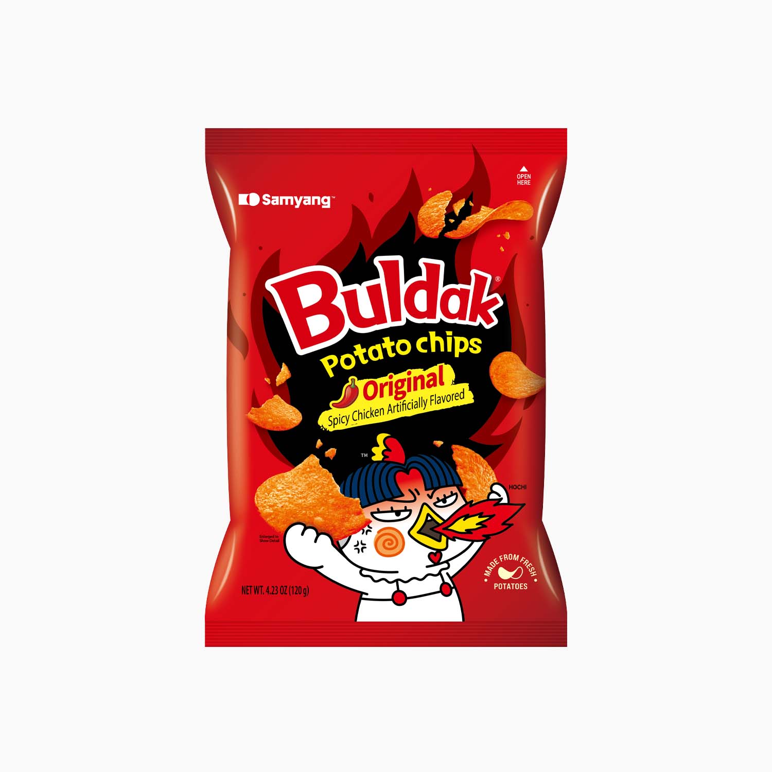 Samyang Buldak Potato Chips Original