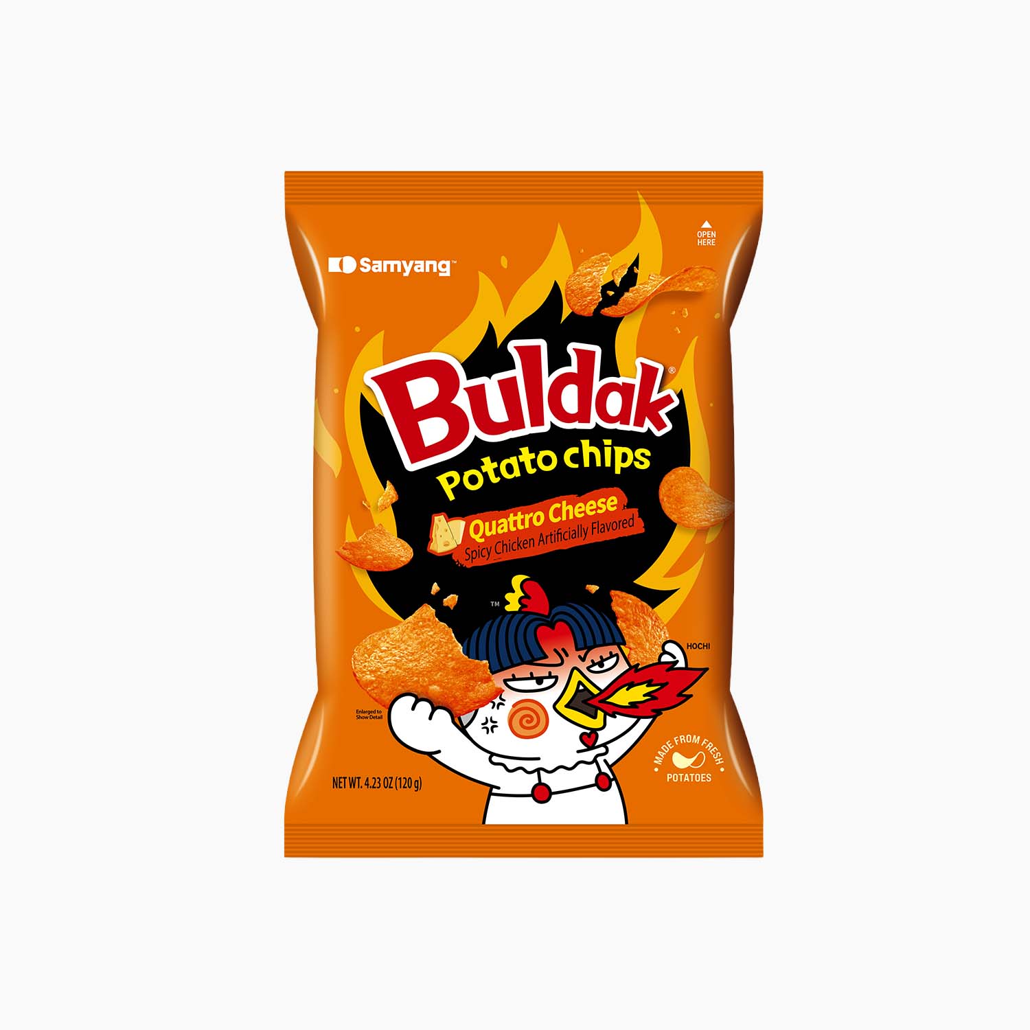 Samyang Buldak Potato Chips Quattro Cheese