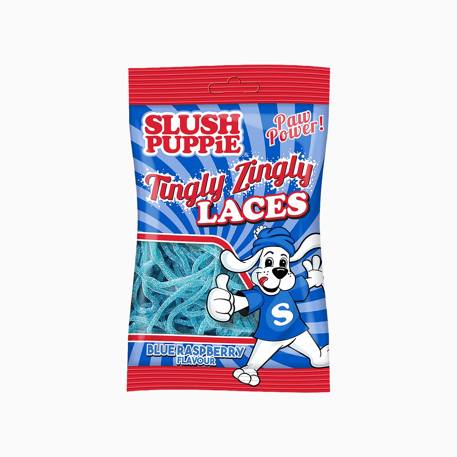 Slush Puppie Tingly Zingly Laces Blue Raspberry