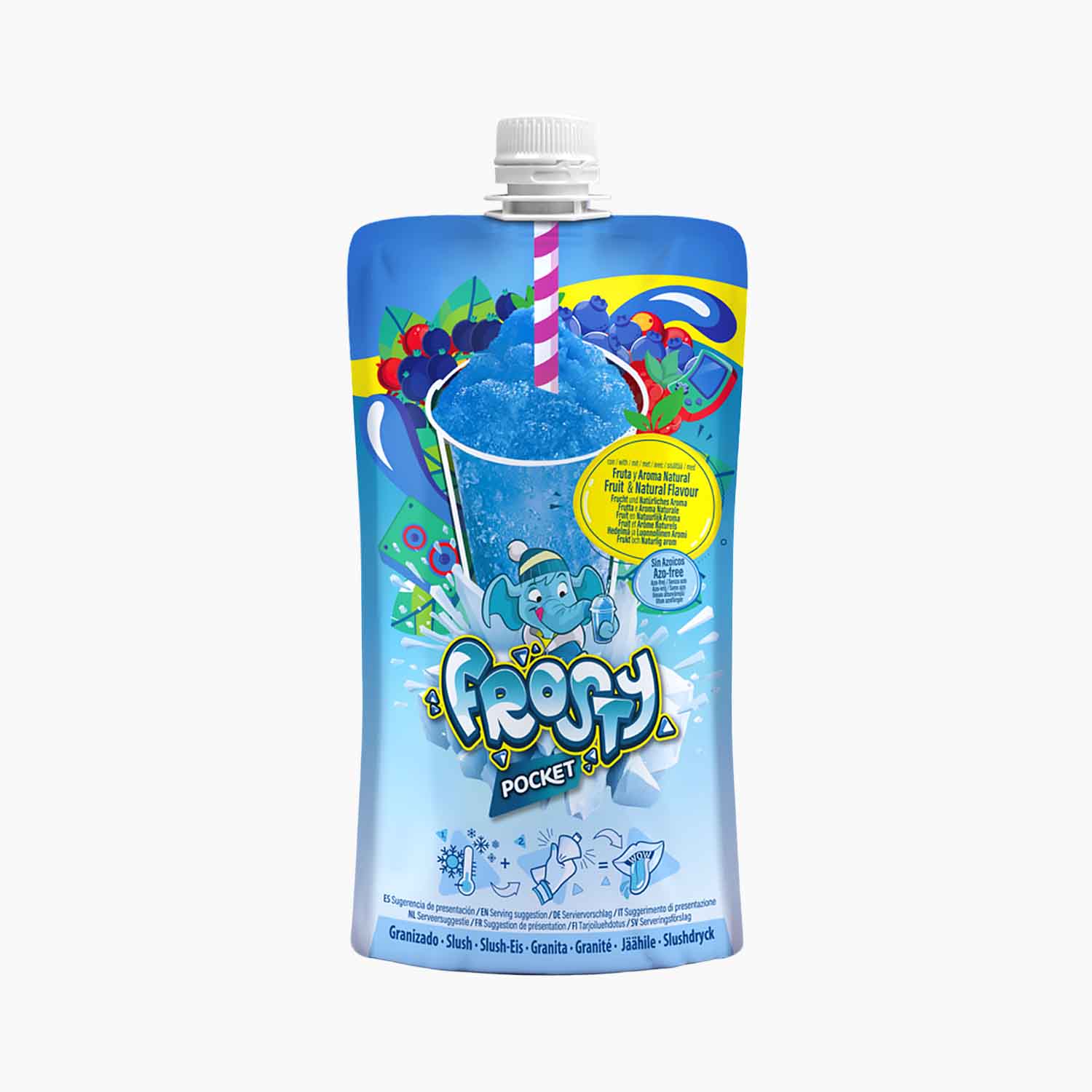 Frosty Pocket Slushy Waldbeere
