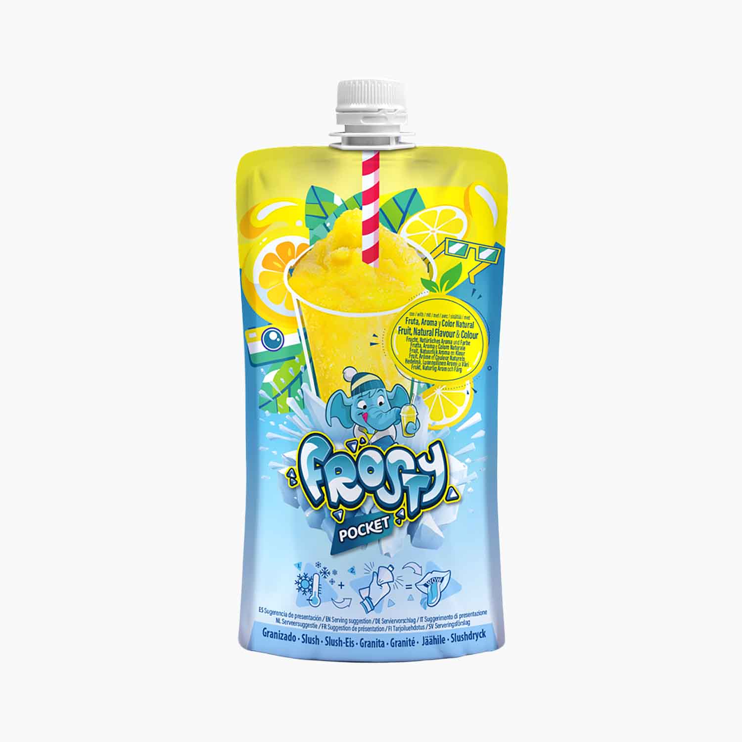 Frosty Pocket Slushy Zitrone