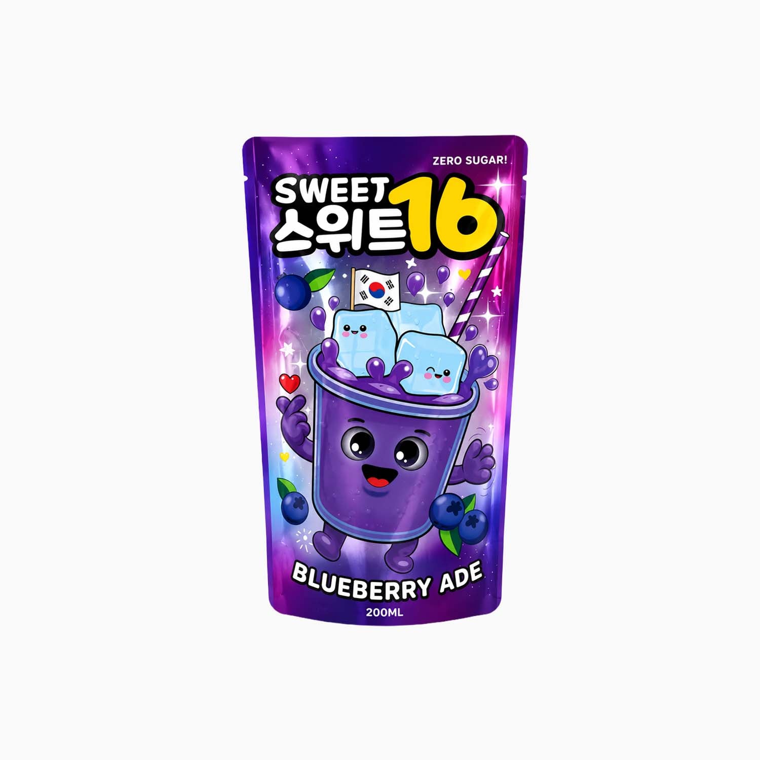 Sweet 16 Blueberry Ade Zero Sugar
