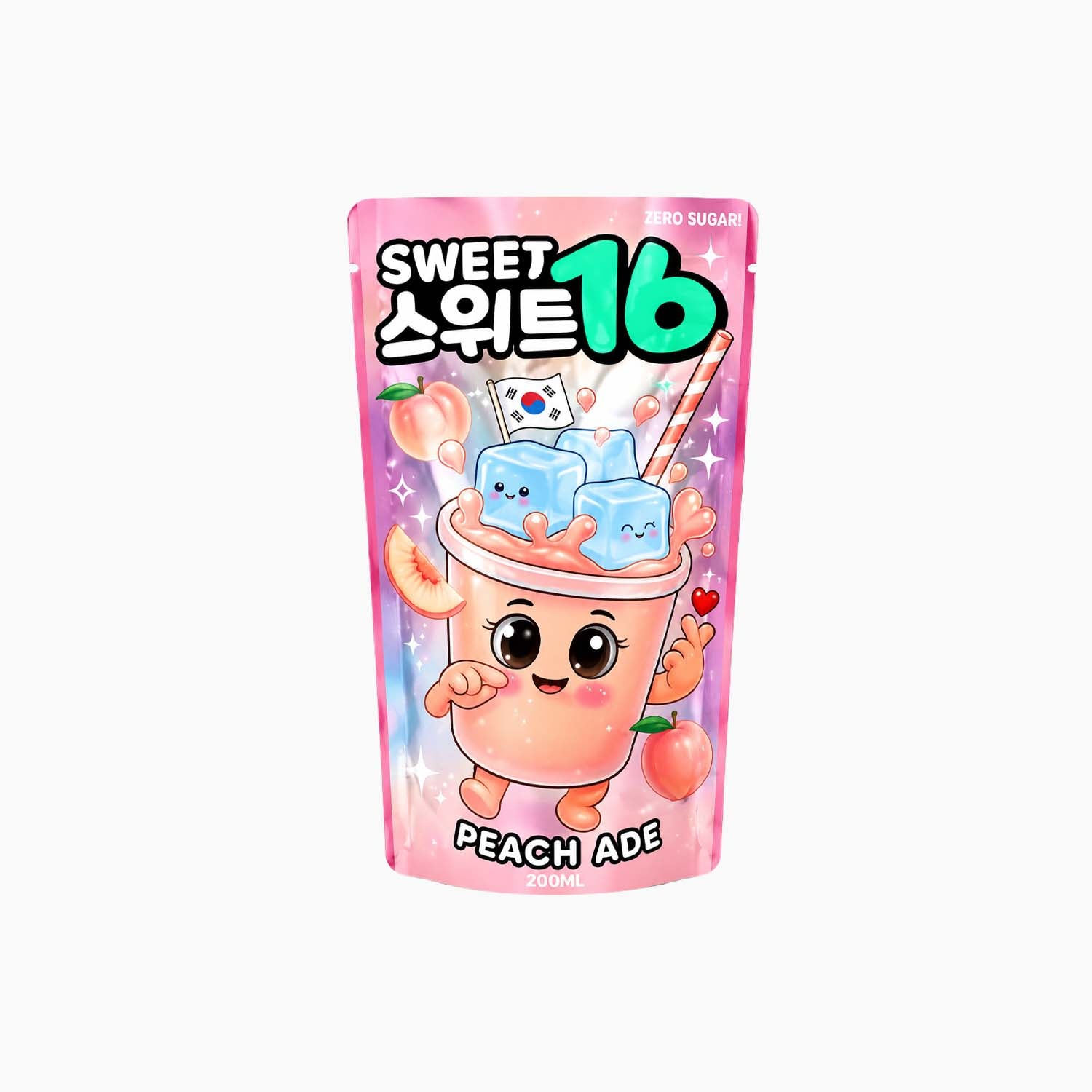 Sweet 16 Peach Ade Zero Sugar