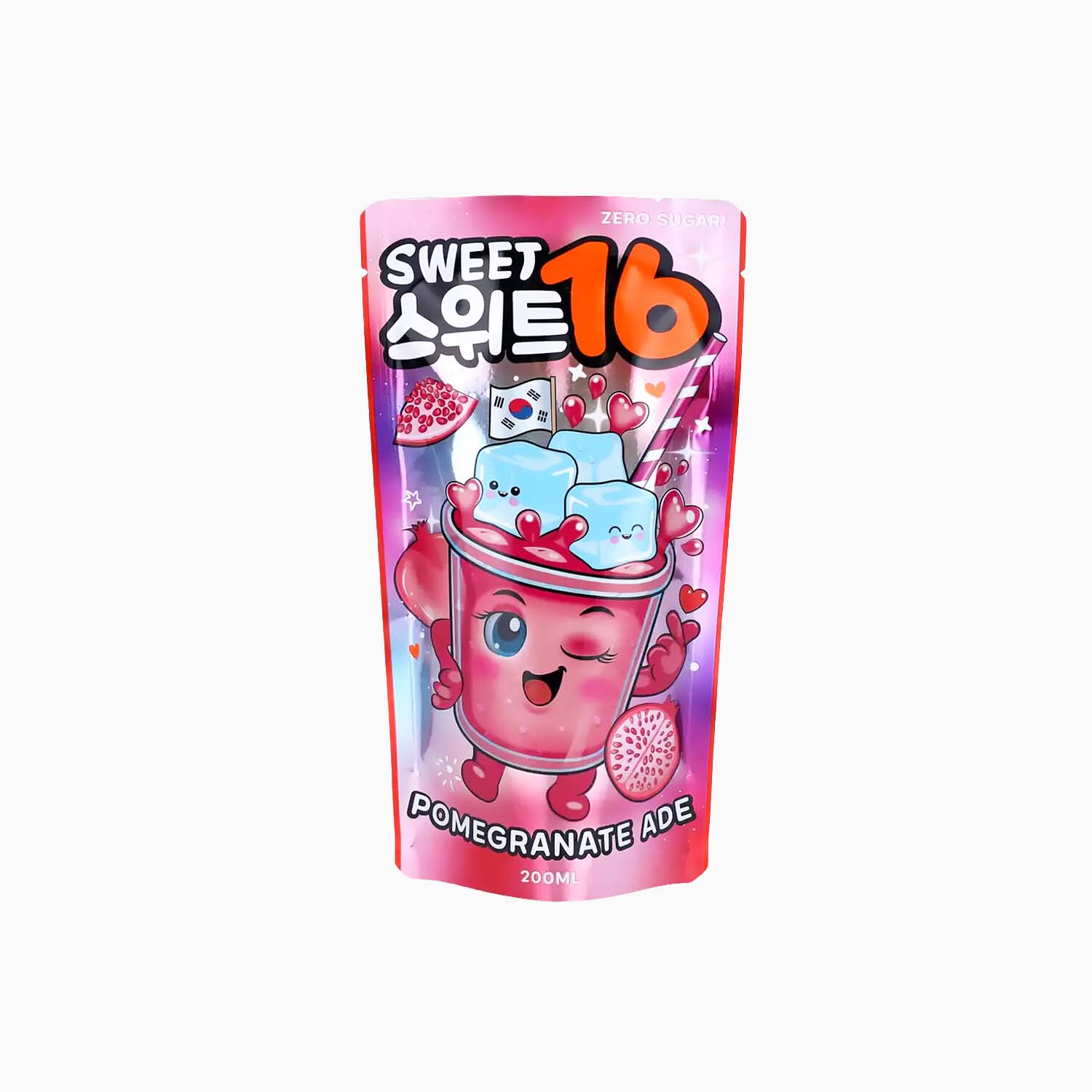 Sweet 16 Pomegranate Zero Sugar