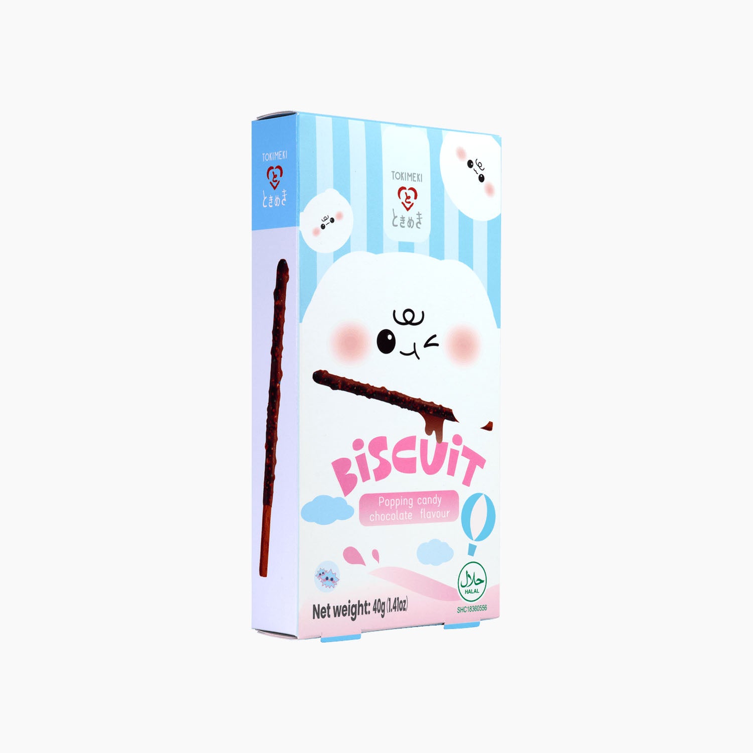 Tokimeki Biscuit Sticks Popping Candy Chocolate