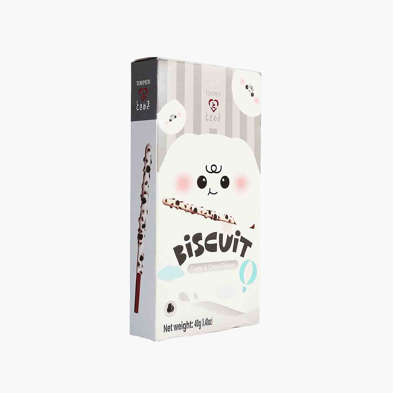 Tokimeki Biscuit Sticks Cookies & Cream