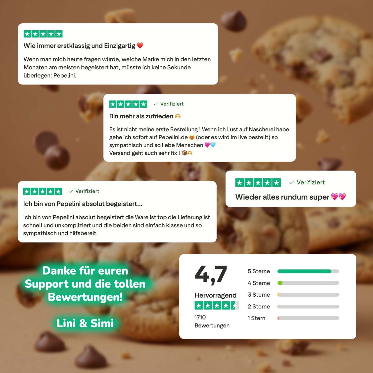 PEPELINI Cookie Bombs - Milk 'N' Choco