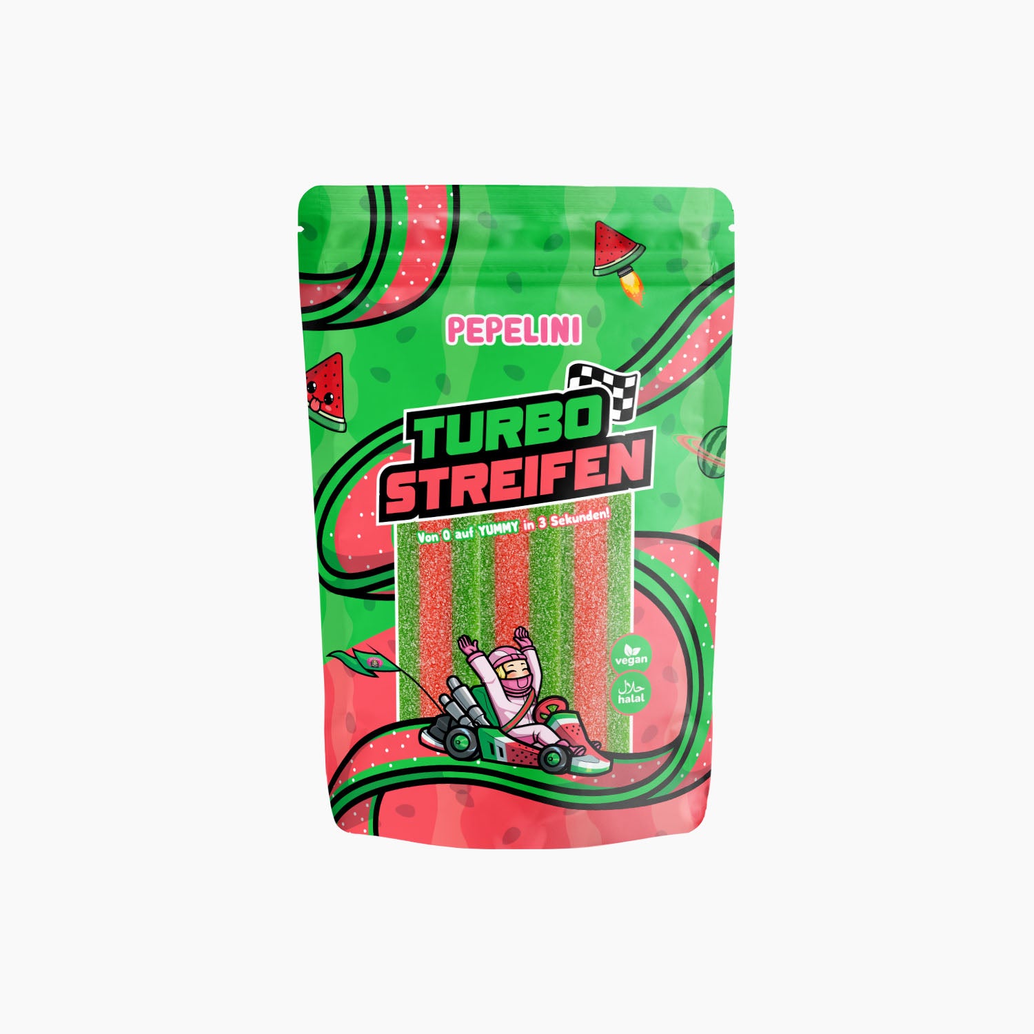 PEPELINI Turbo Streifen Wassermelone