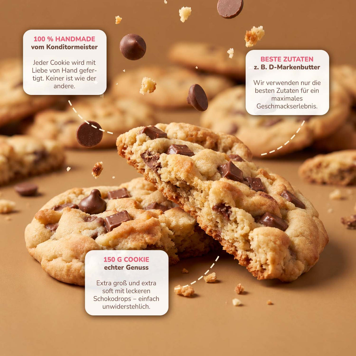 PEPELINI Smashed Cookies - Chocolate Chip