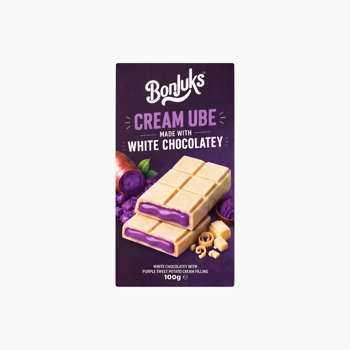 Ube Schokolade Purple Cream