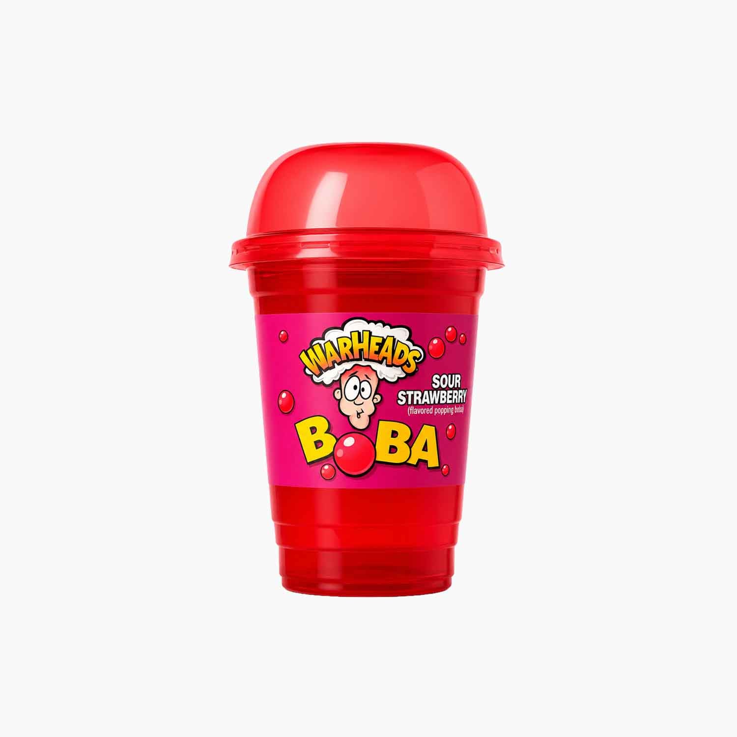 Warheads Boba Sour Strawberry