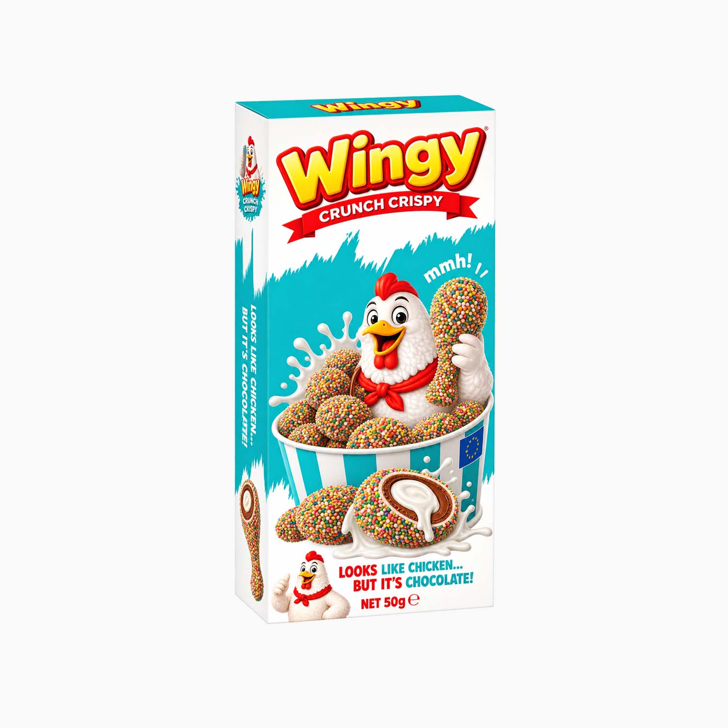 Wingy Crunch Crispy Sprinkles Chocolate