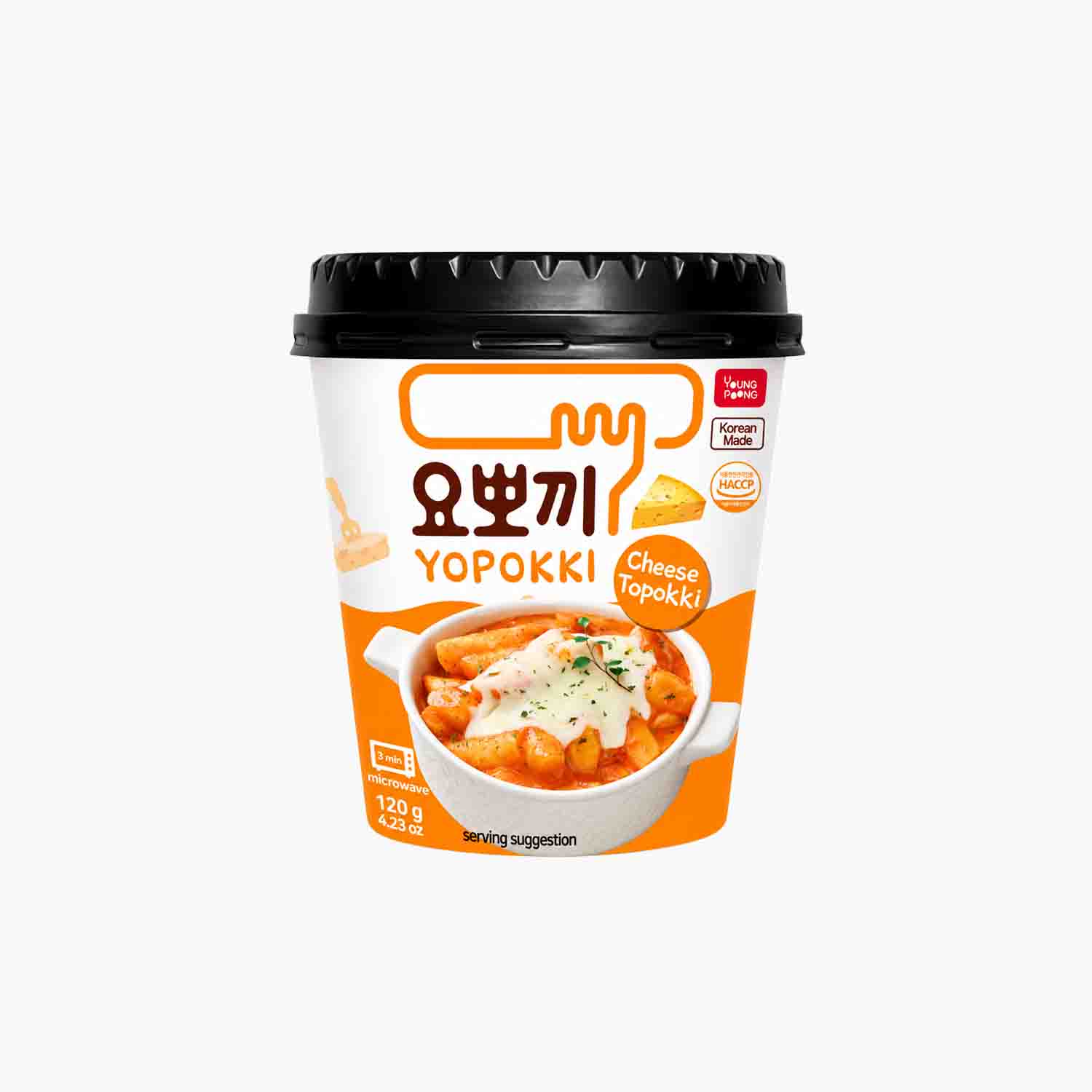 Yopokki Ricecake Cup Cheese