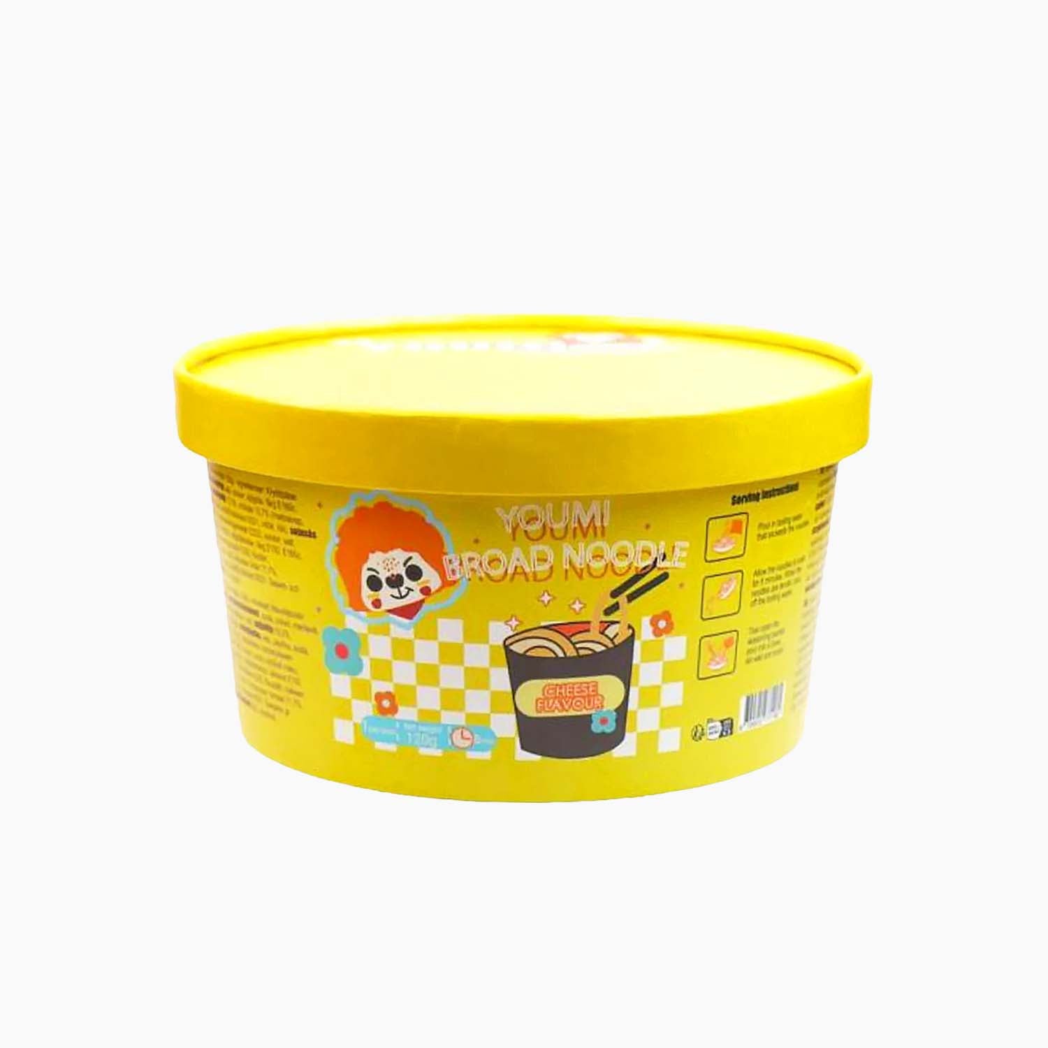 Youmi Instant Broad Noodle - Spicy Cheese
