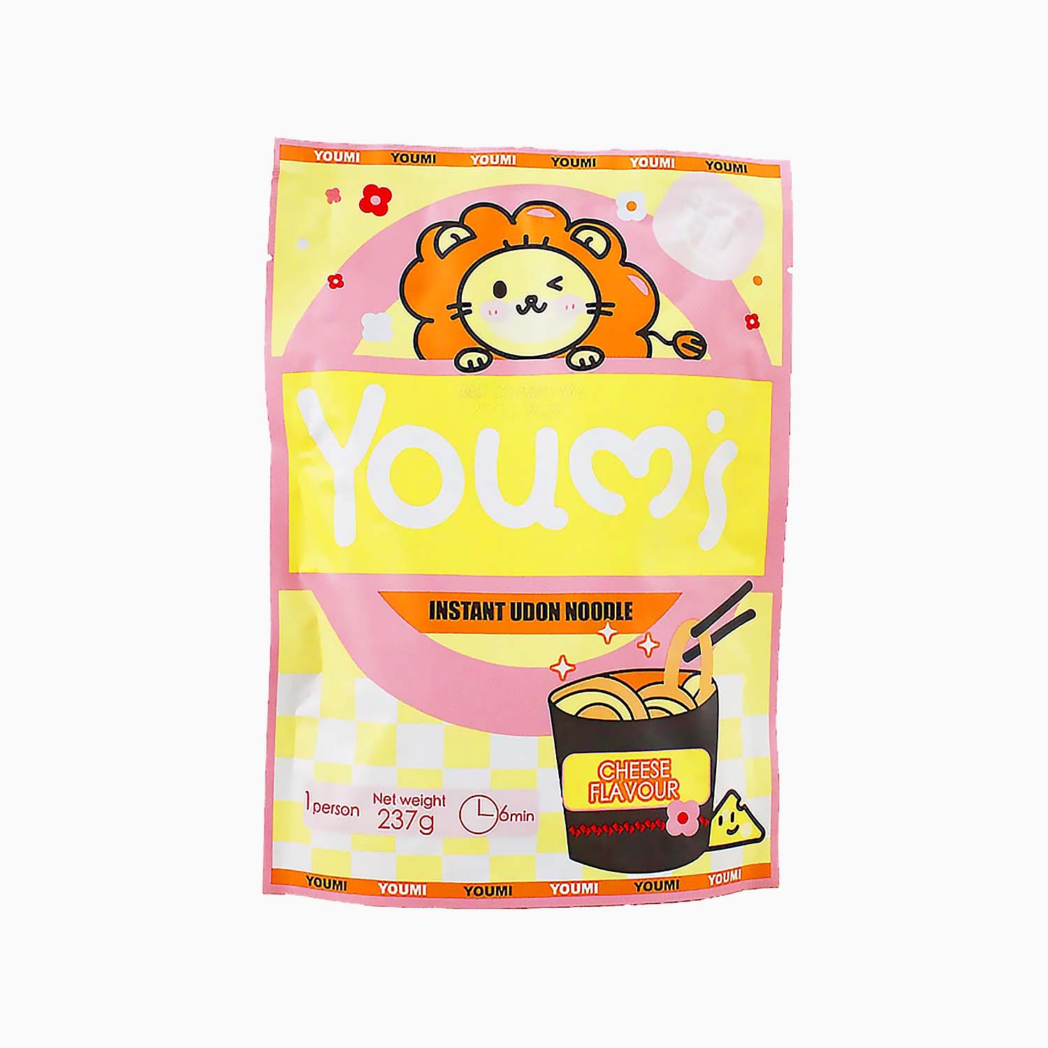 Youmi Instant Udon Noodle - Hot & Spicy Cheese