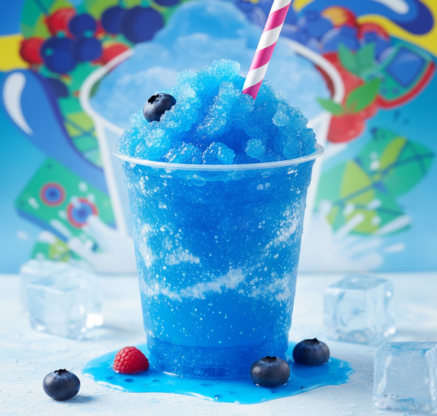 Frosty Pocket Slushy Waldbeere