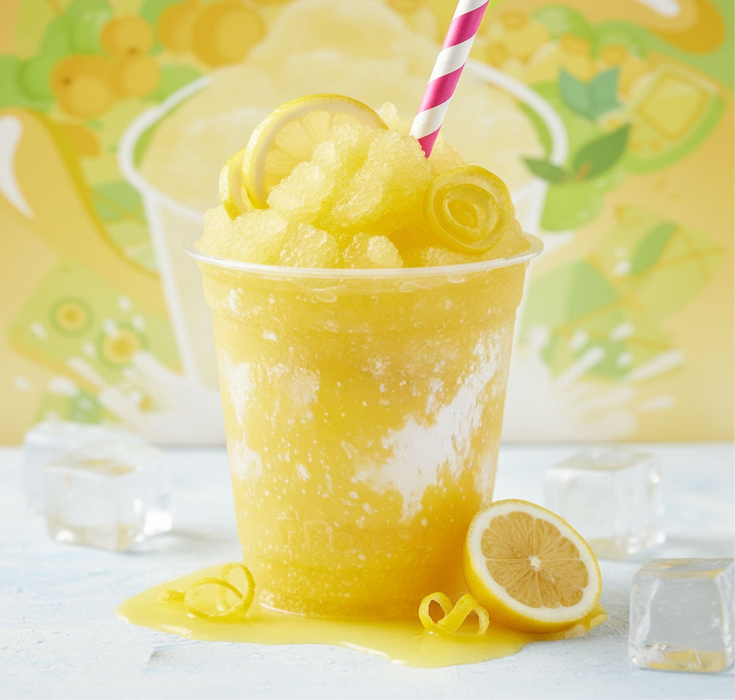 Frosty Pocket Slushy Zitrone