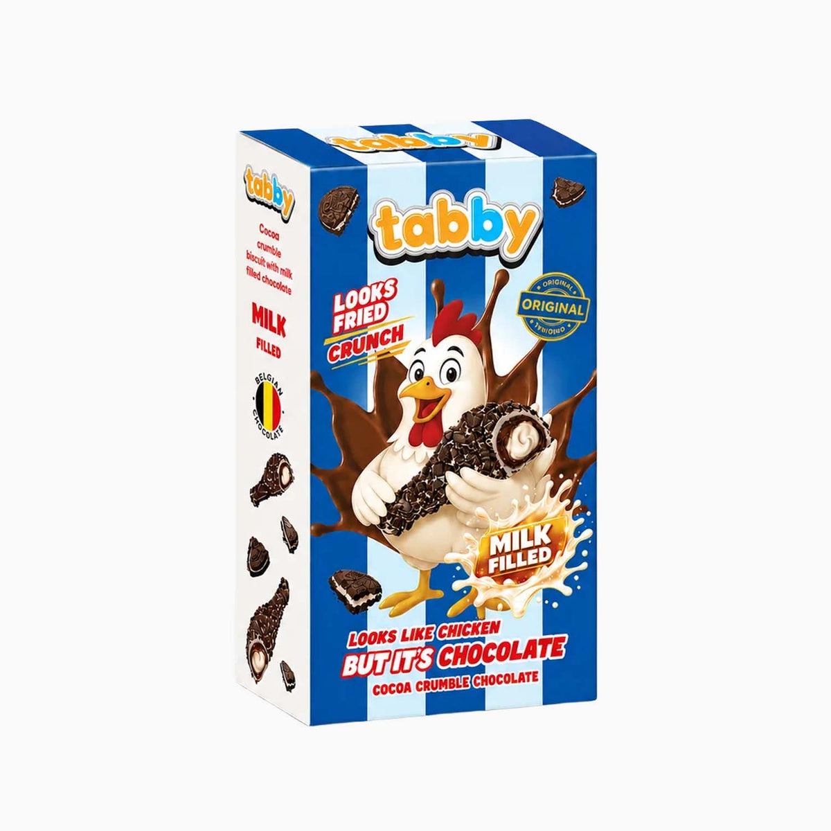 Tabby Milk Cream Filled Chicken Cocoa Crumble 50g